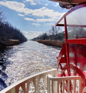 Radelkanal in Richtung Schnatermann