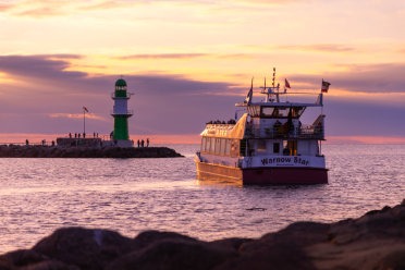 Warnow Star in den Molen von Warnemünde