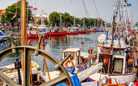 Alter Strom in Warnemünde - Heiderundfahrt